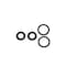 Bedford Precision Parts Bedford Precision O-Ring Kit, Check Valve for Graco 246-351 20-2904 - alternate 2